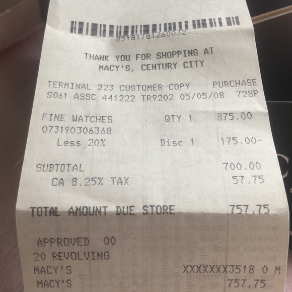 Gucci 6800L Bamboo bangle watch - Picture 10 of 15